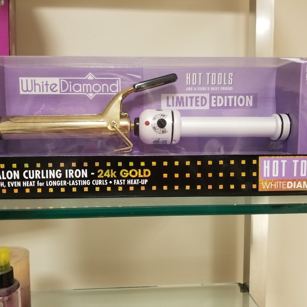 Hot tools limited edition 24k gold curling iron